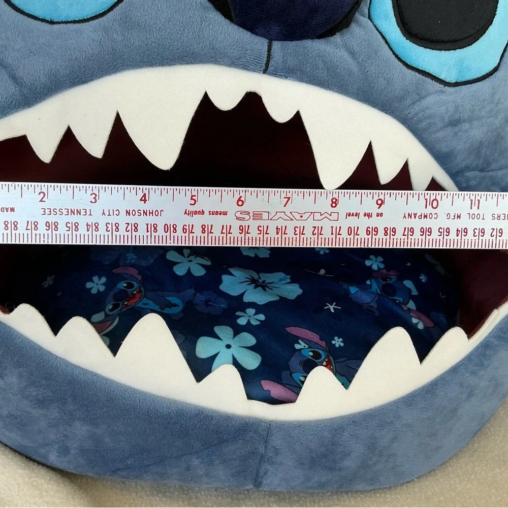 LAST ONE!! Disney “Stitch” Pet Bed Plush Blue with Purple Ears NWT